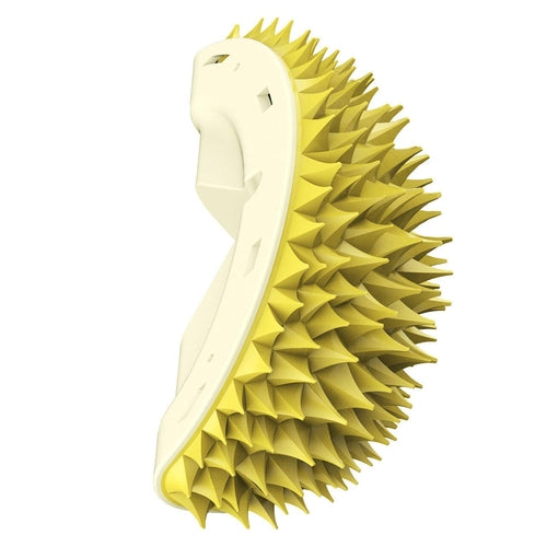 Durian Self-Grooming Wall Corner Brush & Scratcher