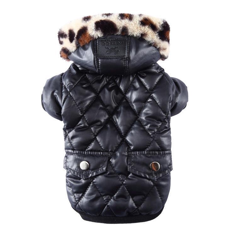 Autumn & Winter Fur Collar Dog Coat